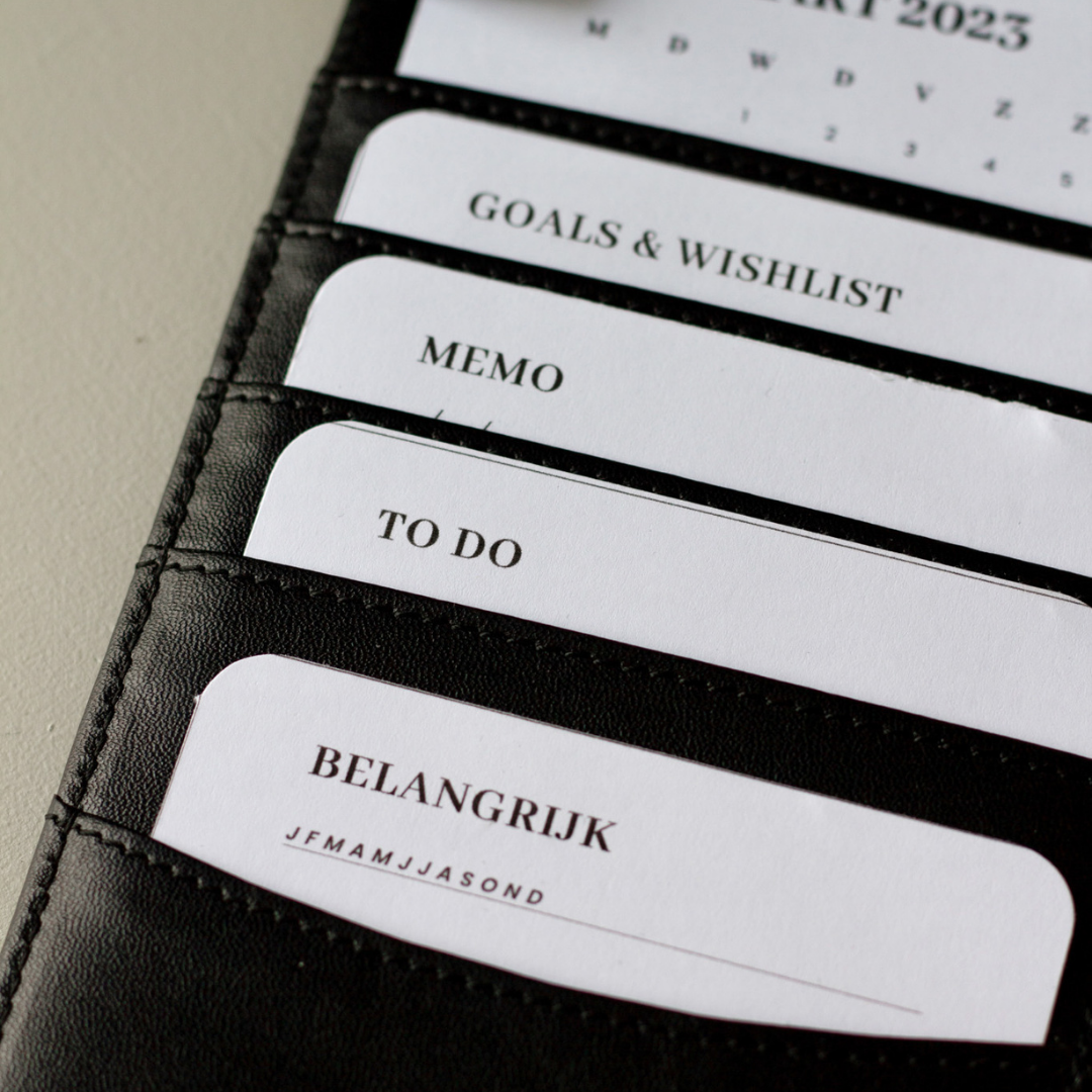 Marie planner binder A5