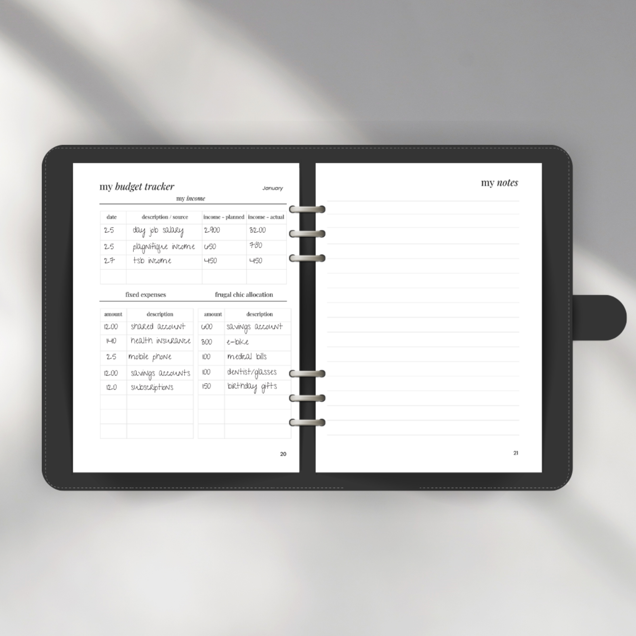 The Frugal Chic Method - Inserts